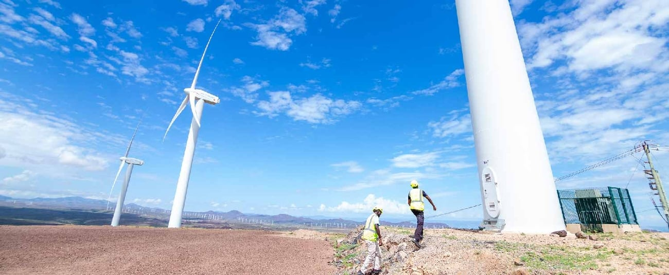 Le parc éolien du lac Turkana est l'un des projets énergétiques les plus importants d'Afrique et le premier du genre au Kenya.